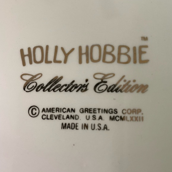 Vintage American Greetings Hollie Hobbie Collector’s Edition Decorative Plate - Picture 10 of 10
